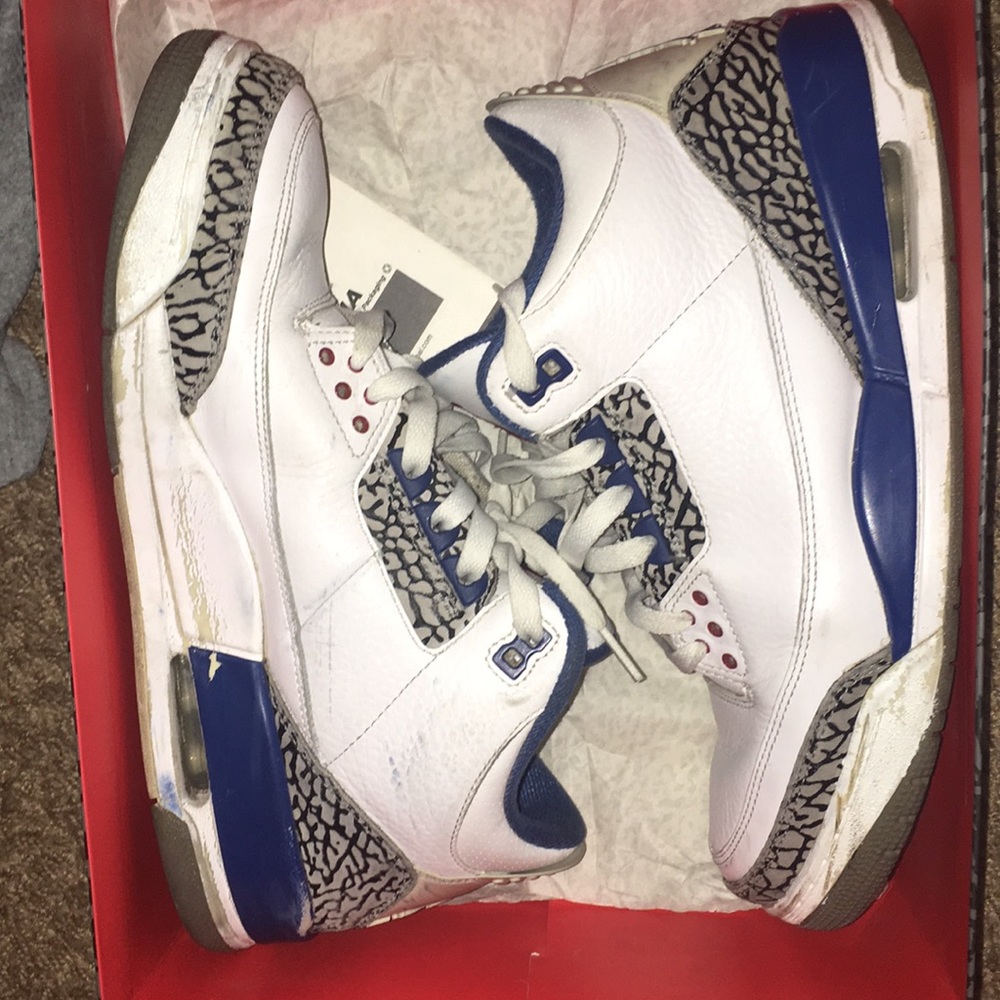 True blue 3s